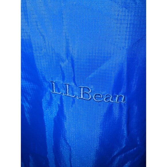 L.L. Bean Mens Blue Nylon Windbreaker Jacket XL Waterproof Lightweight Outdoor - Picture 5 of 9